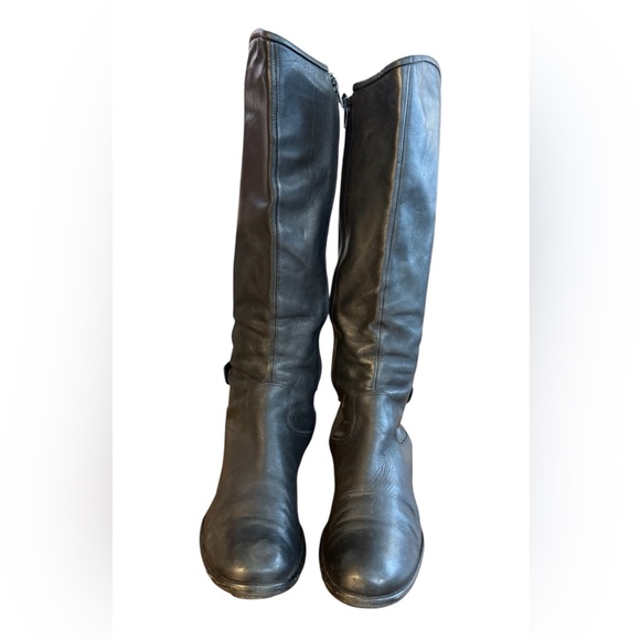 Corso Como Sussex Black Over the Knee Boots Smooth Leather Women’s Size 8 - Picture 4 of 9